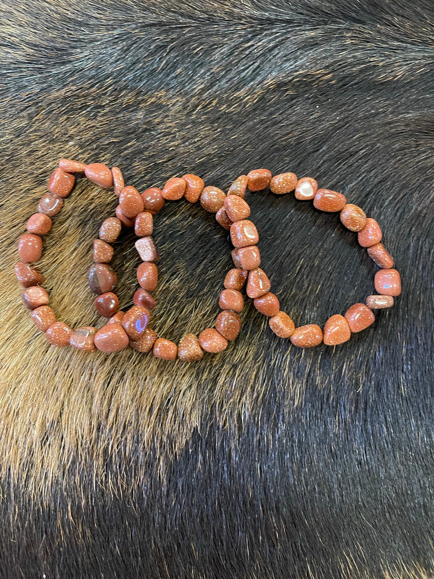 Bracelet - Red Goldstone
