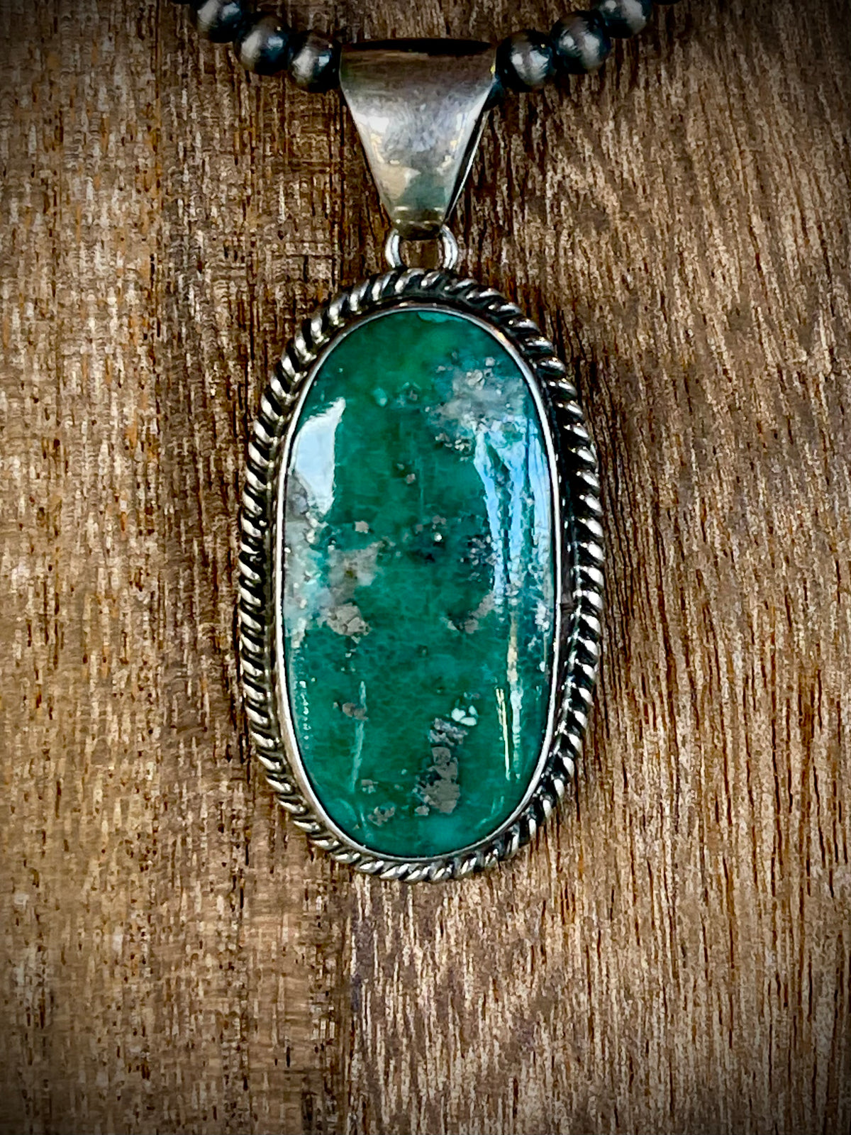 🔥CRAIG’S SMOKIN’ HOT STEAL🔥Sterling Silver Navajo Handmade Royston Turquoise Pendant - (Pendant only)🔥