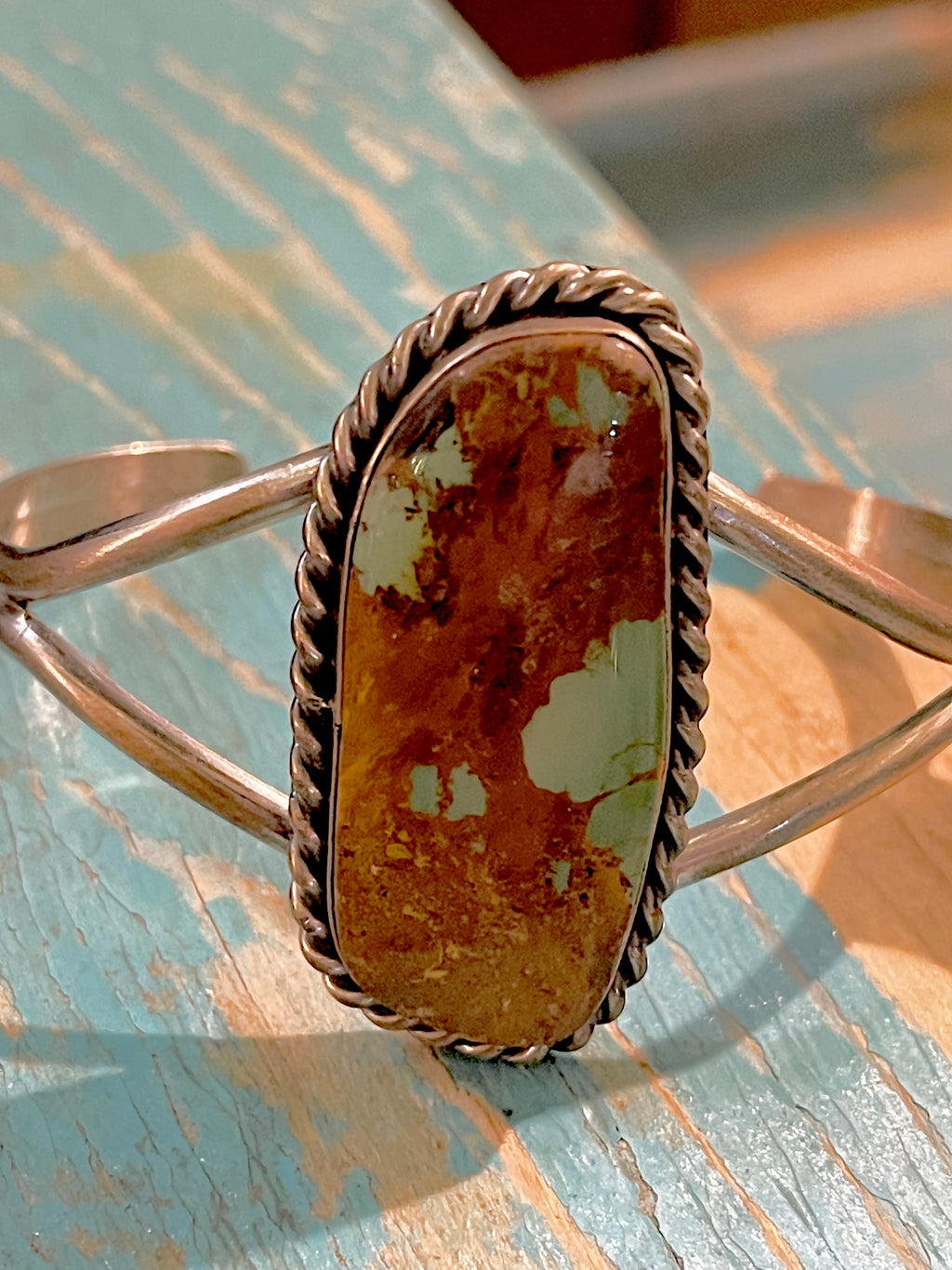 🔥CRAIG’S SMOKIN’ HOT STEAL🔥Sterling Silver Navajo Handmade Royston Turquoise Cuff🔥