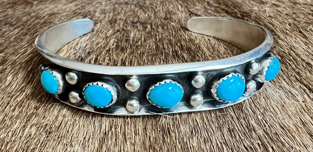 Kingman Turquoise Bracelet