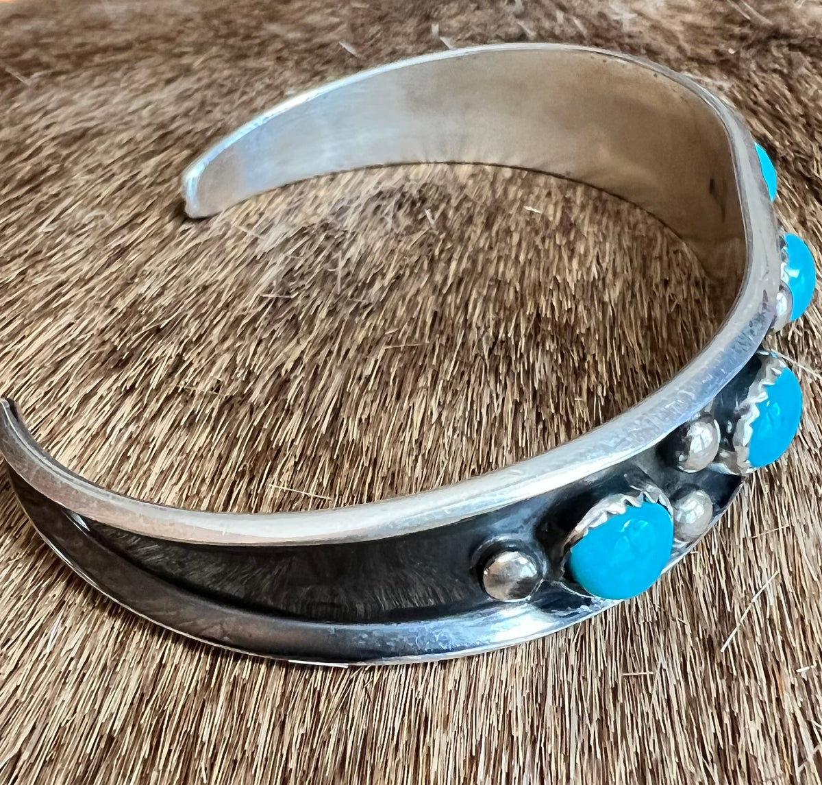 Kingman Turquoise Bracelet
