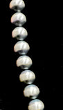 Navajo Pearls - Sterling Silver 20" 6MM