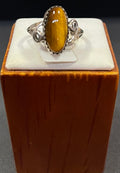 Tiger’s Eye Ring - Sterling Silver