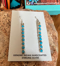 Turquoise Bar Earrings