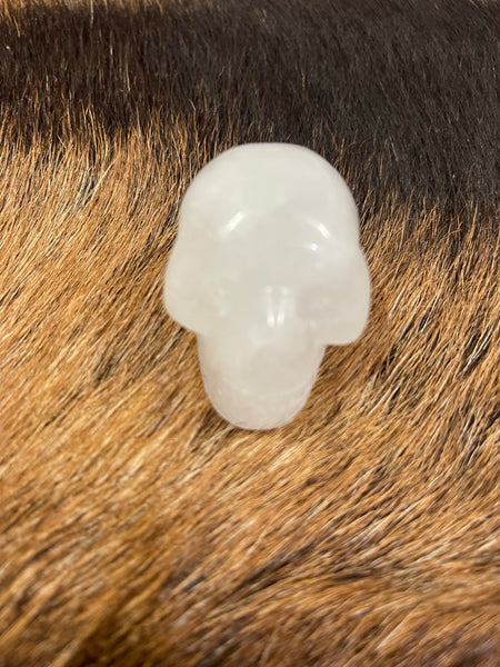 Skull - Clear Crystal Quartz